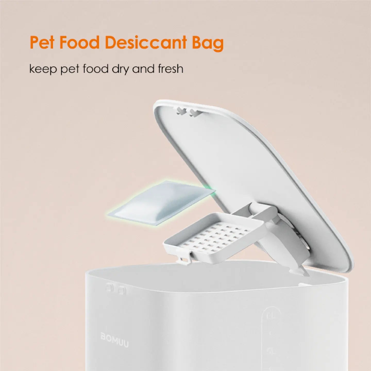 BOMUU Automatic Cat Feeder, 6L Extra-Large, 1080P HD Video, Stainless Steel Double Bowls, APP Remote Feeding, 2.4G Wifi, Timed & Portioned, Voice Intercom, 8 Daily Programmable Meals, 10S Recording, Cat Food Dispenser for Multi-Cat Households